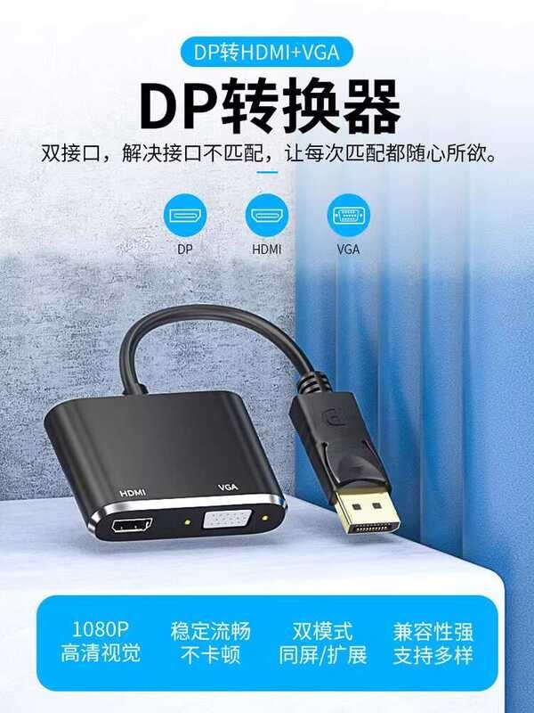 Top Computer External HD Monitor Projector Adapter Displayport Male To ...