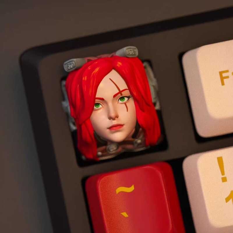 League Legends Nocturion Resin Mechanical Keyboard Personalized 3D ...