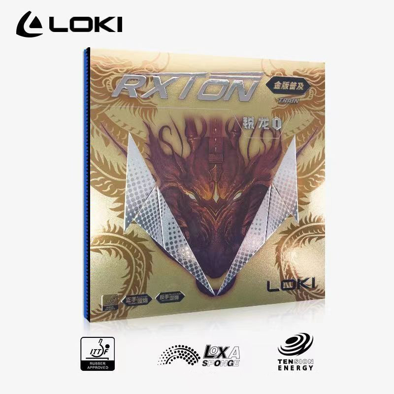 Original LOKI RXTON1 TRAIN Table Tennis Rubber ITTF Approved Ping Pong ...