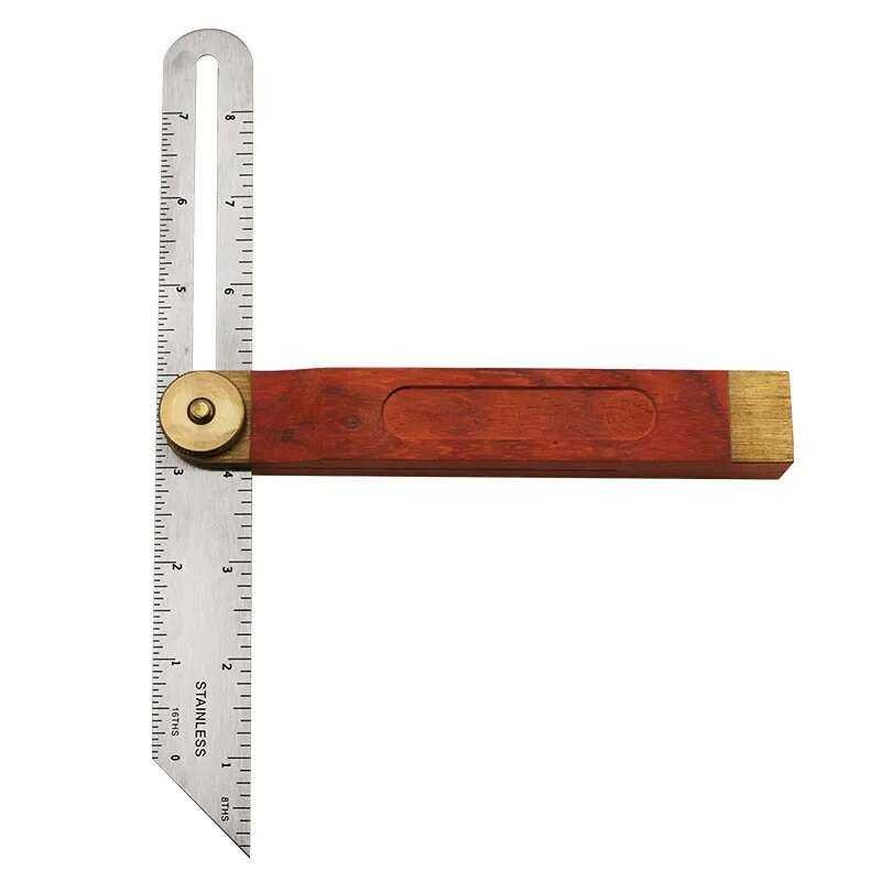 0A 9Inch 1 Adjustable Angle Rulers Gauges Tri Square Sliding T-Bevel ...