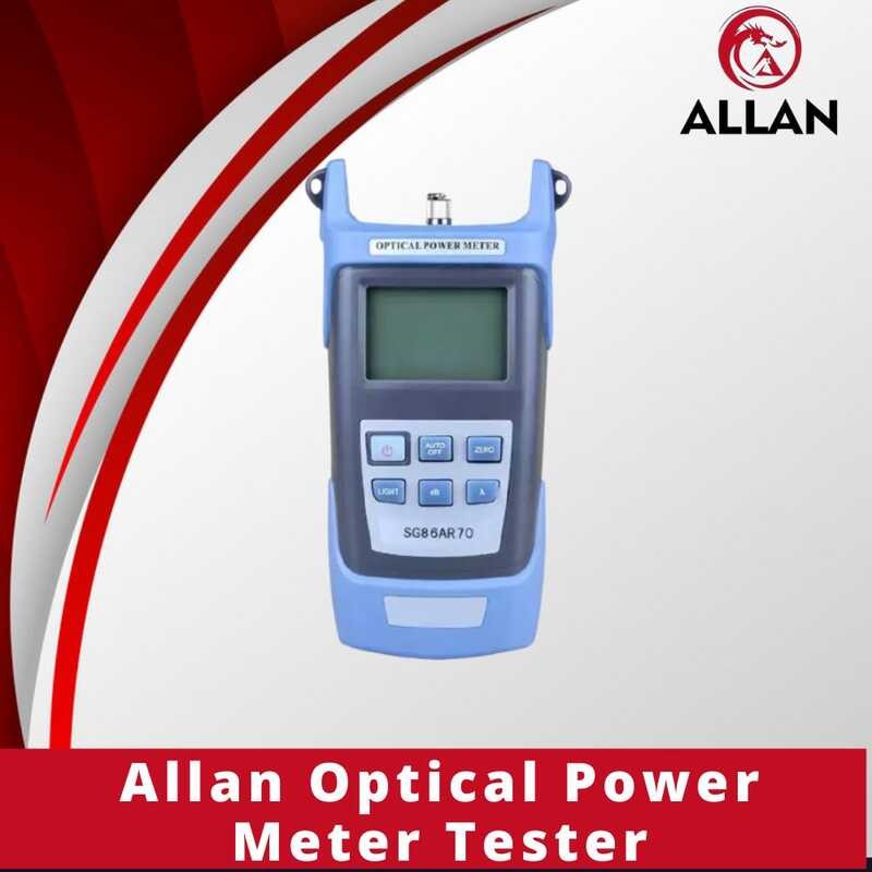 Allan COD All In One Laser FTTH Fiber Optic Optical Power Meter Cable ...