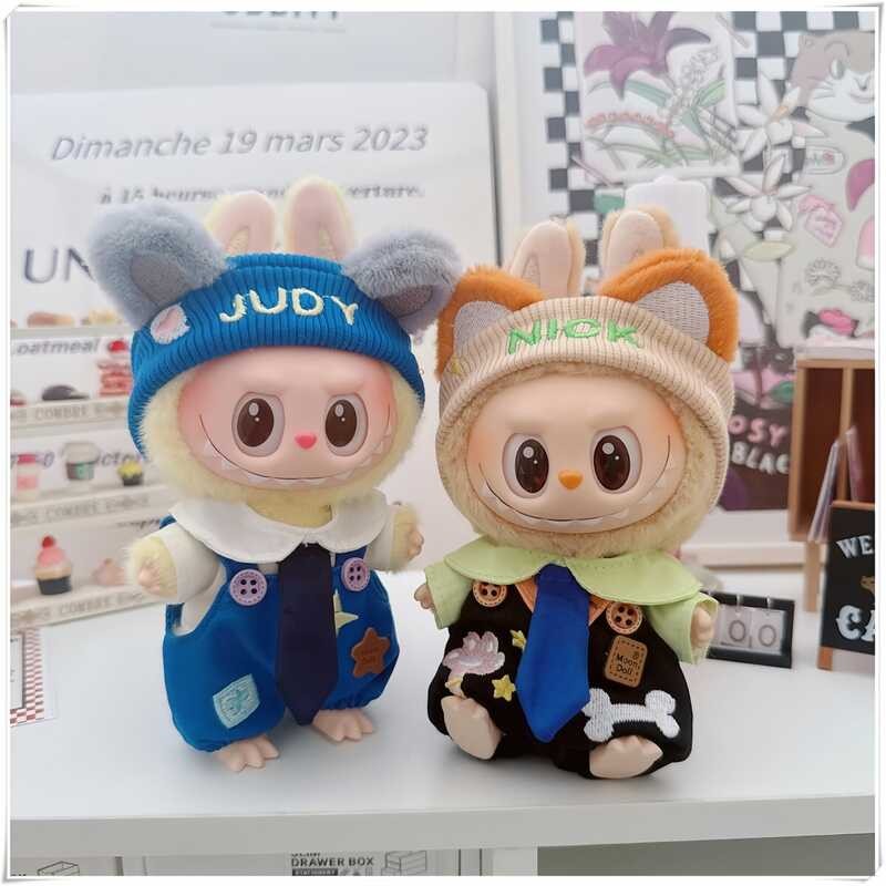 17cm Labubu Doll Clothes 10cm Cotton Doll Lulu Pig Doll Three-Year-Old ...