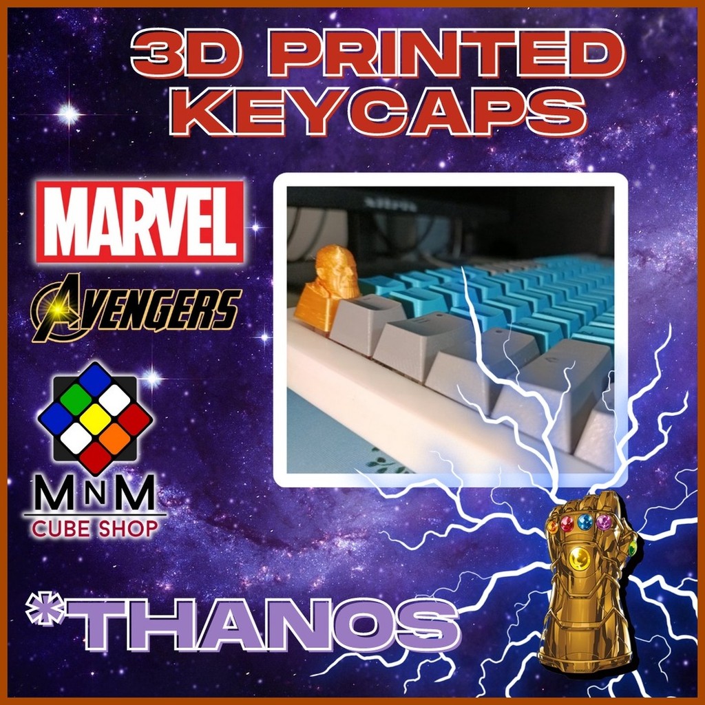 THANOS 3D Printed Customized Keycaps Marvel Avengers | Shopee Philippines