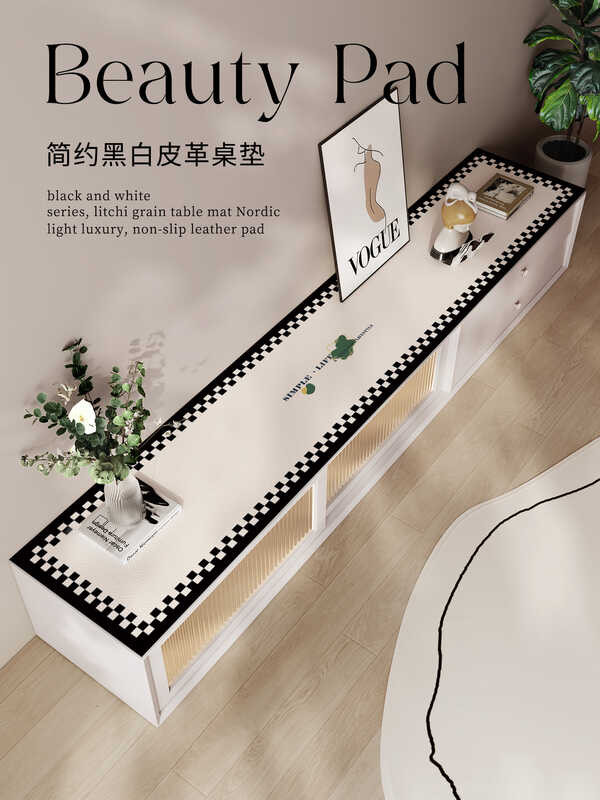 Minimalist TV Luxury High-end Sideboard Cover Shoe Cabinet Surface ...