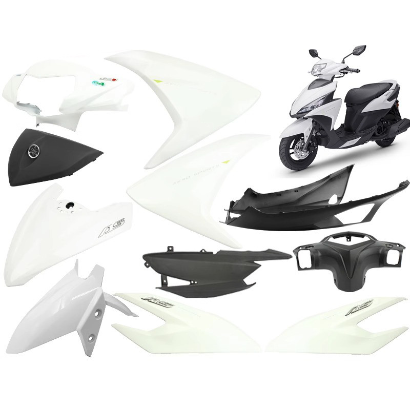 Original Yamaha New Fuxi AS125 Front Cowl Panel Side Cover Light Box ...