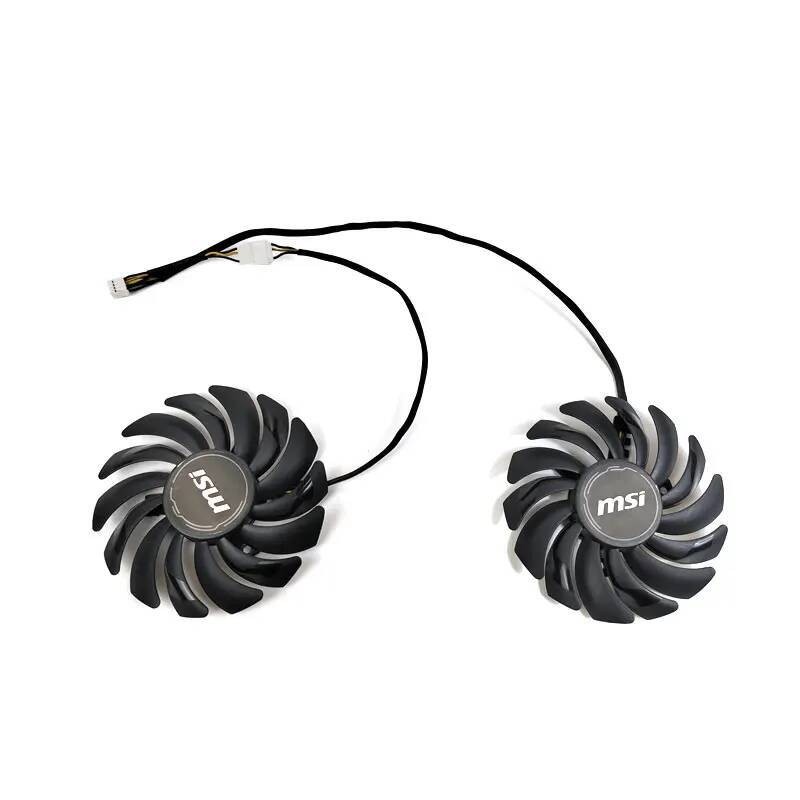 PLD09210S12HH 87MM GPU FAN，FOR MSI RTX 2060 SUPER OC、RTX 2070 VENTUS GP ...