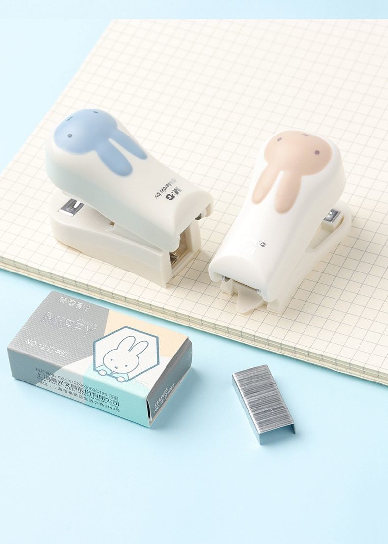 Chenguang Cherry Blossom Limited Mini Stapler Cute Cartoon Miffy Rabbit ...