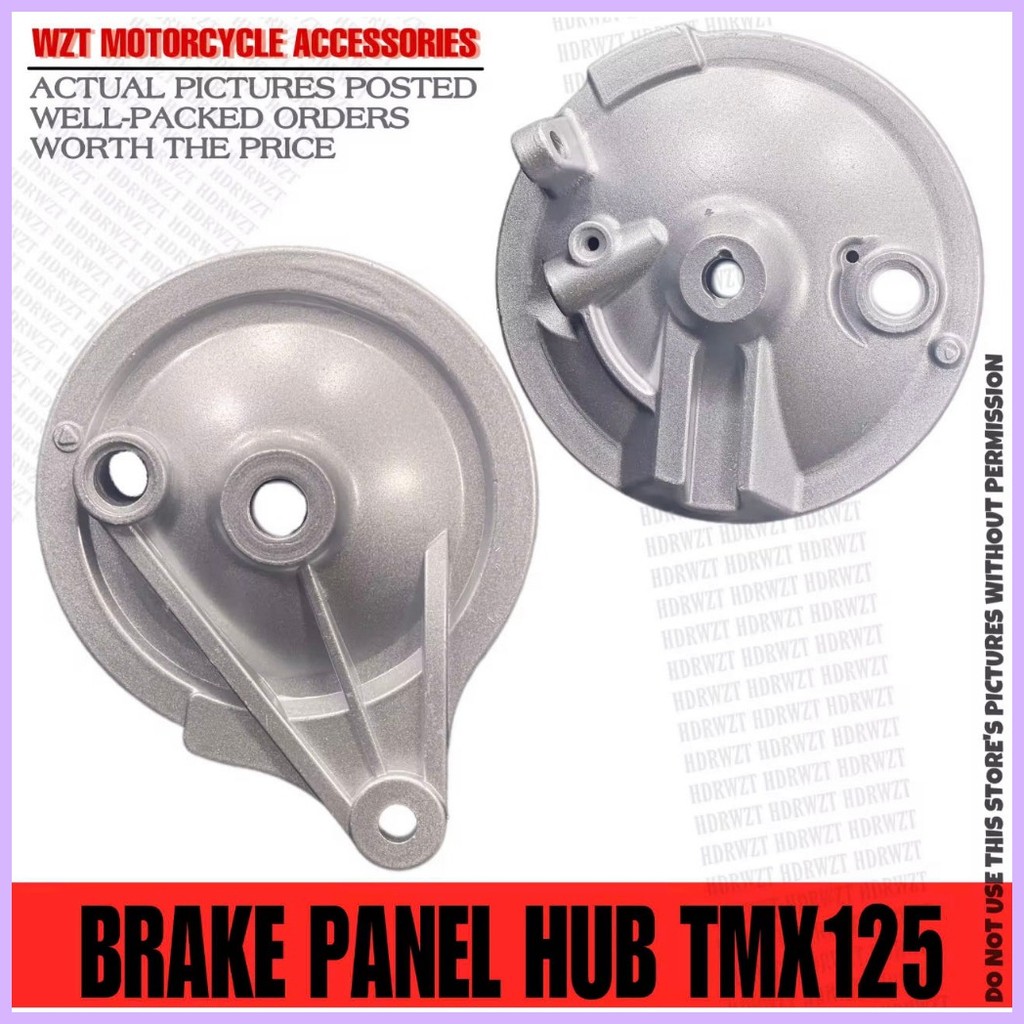 WZT HONDA TMX 125 / TMX125 FRONT & REAR BRAKE PANEL COVER HUB FOR ...