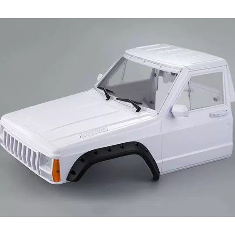 INJORA RC Car Cherokee Body Cab & Back-Half Cage for 1/10 RC Crawler ...