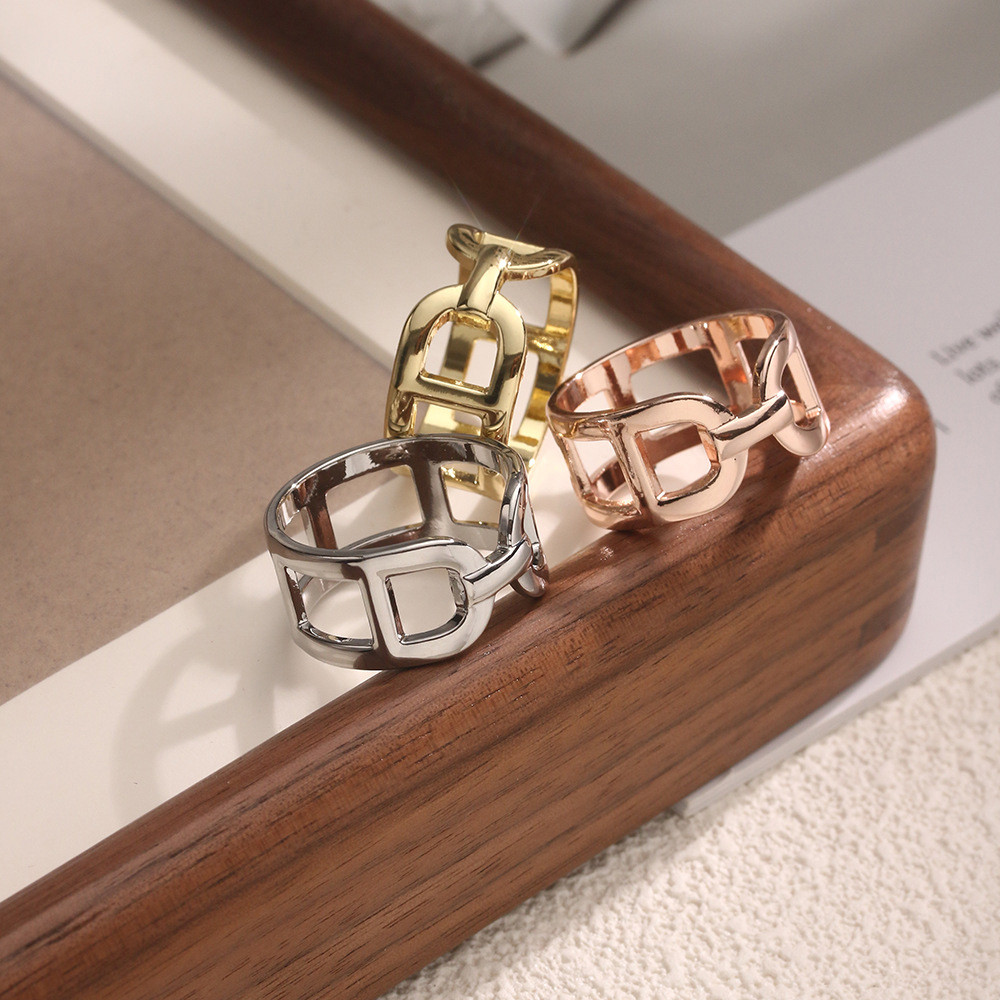 1pc Smooth Ring-Styled Scarf Buckle - Universal T-Shirt Knot Clasp ...