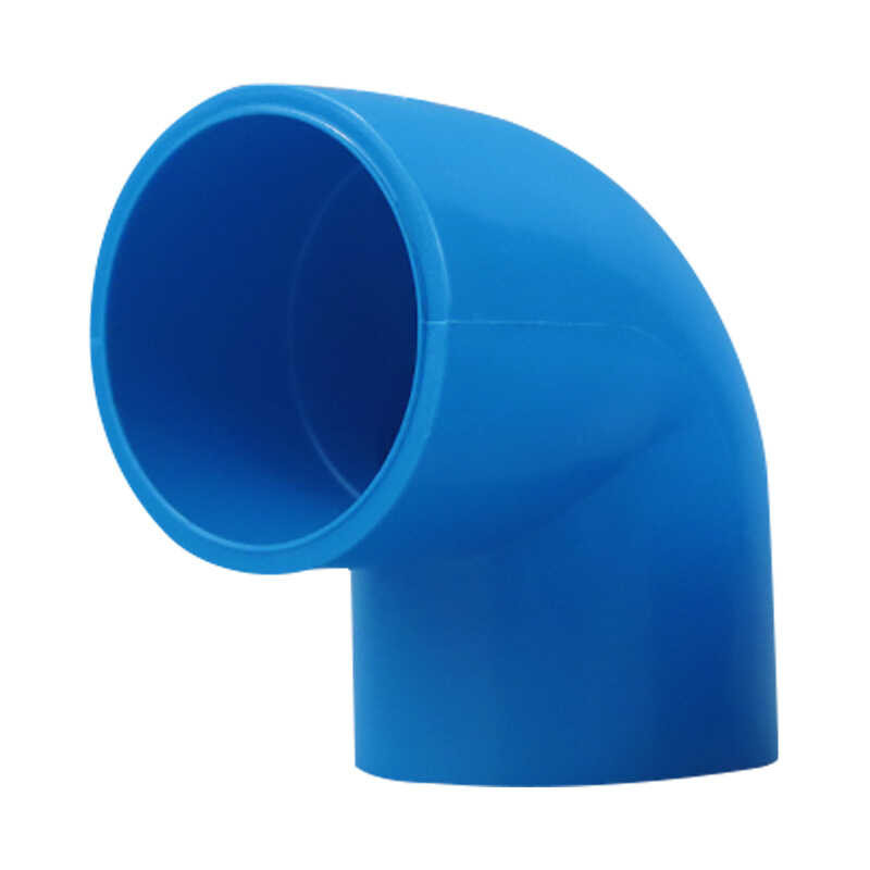 20 PVC elbow 25 32 40 50 63 75 90 110 plastic pipe fittings white gray ...