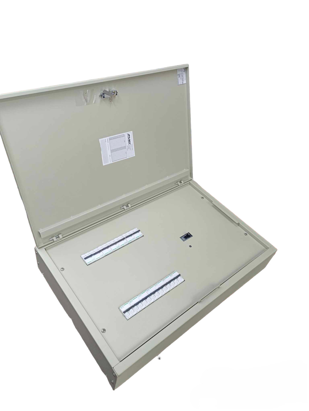 ROYU Panel Board For 125A 3P EZC250H Main 3 Pole with 14 Branches 2 ...