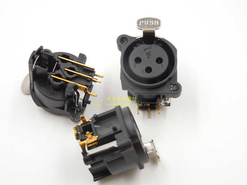 Gilded carousel bent foot balance Caron 3 -core speaker microphone ...