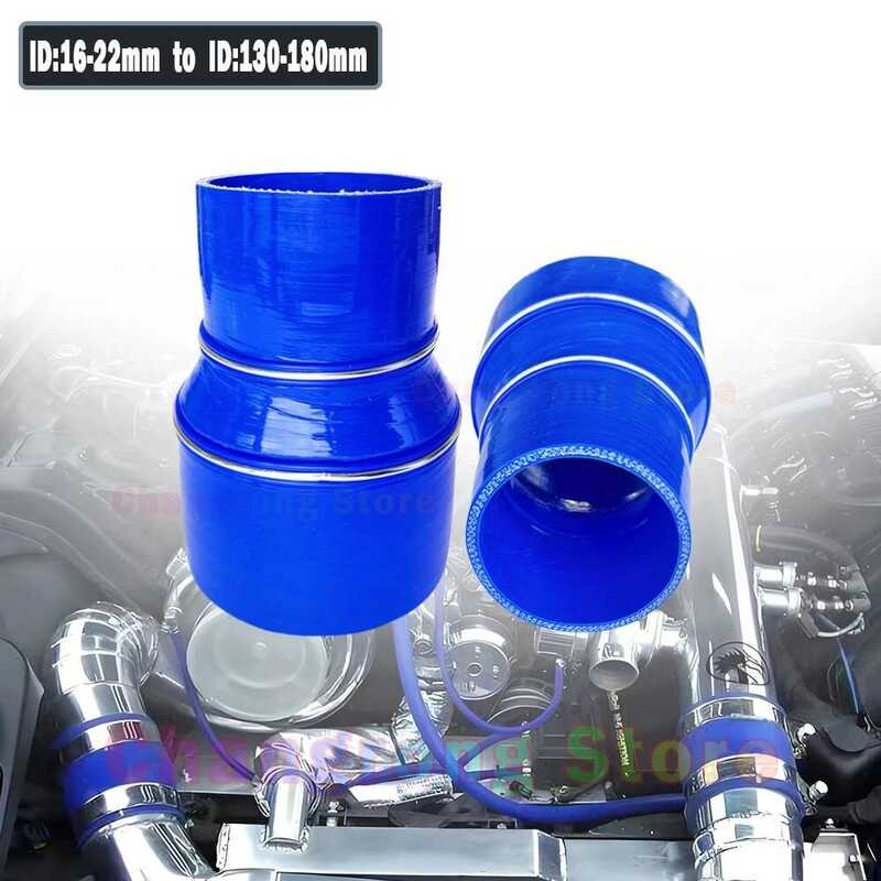 3" 76mm 45 Degree Elbow Silicone Coupler Hose – Intercooler Turbo Intake Pipe, Blue
