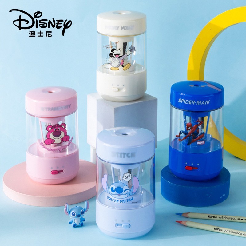 Disney Fully Automatic Pen Sharpening Device, Electric Pencil Machine ...