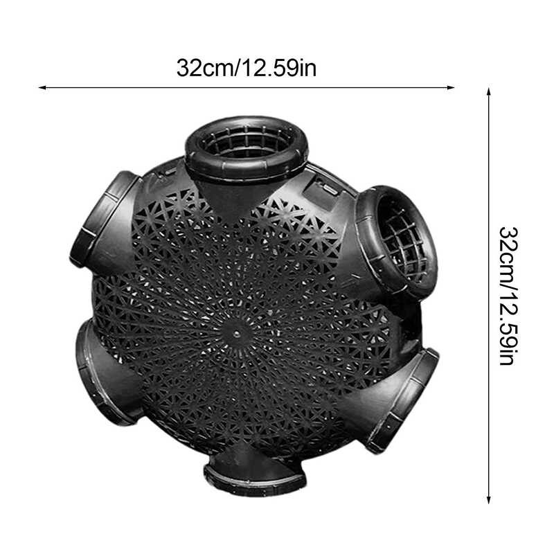 BJ Black Fish Net Cage Fishnet Finless Eel Loach Fishing Pot Durable ...