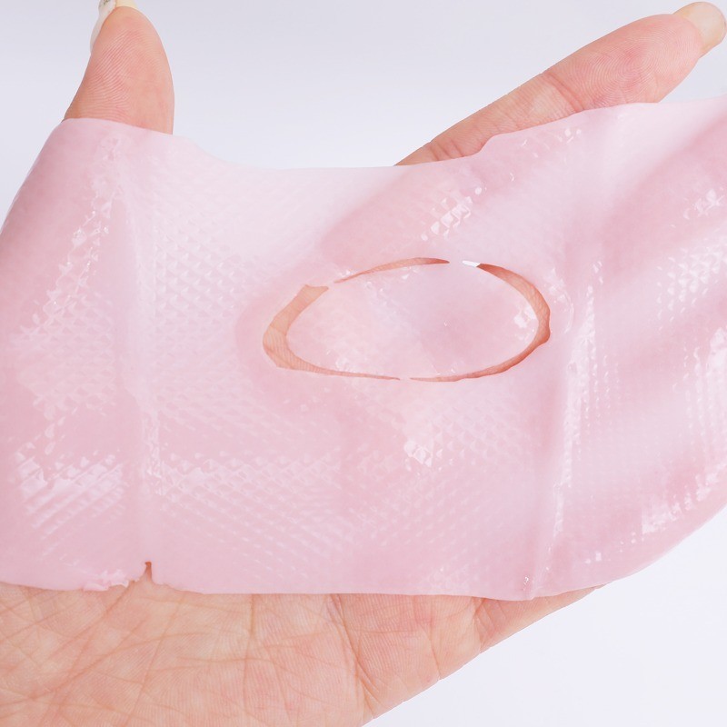 POUQUR Biodegradable Split Collagen Facial Mask Lifting Tightening Deep ...