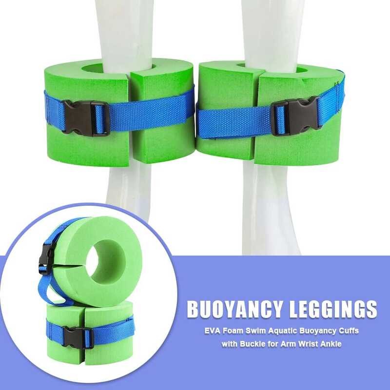 Ring Swimming Pcs Aquatic Cuffs Leggings Arm Floating Safety Water ...