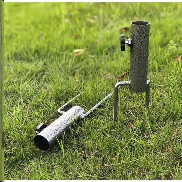 Peg Fixed Device Flagpole Camping Support Rod Hook Bracket Nail Base ...
