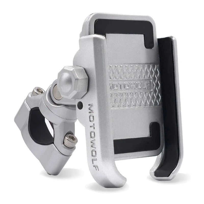 Aluminium Metal Bike Handlebar Phone Mount fits Apple iPhone 5 (sku 37731)