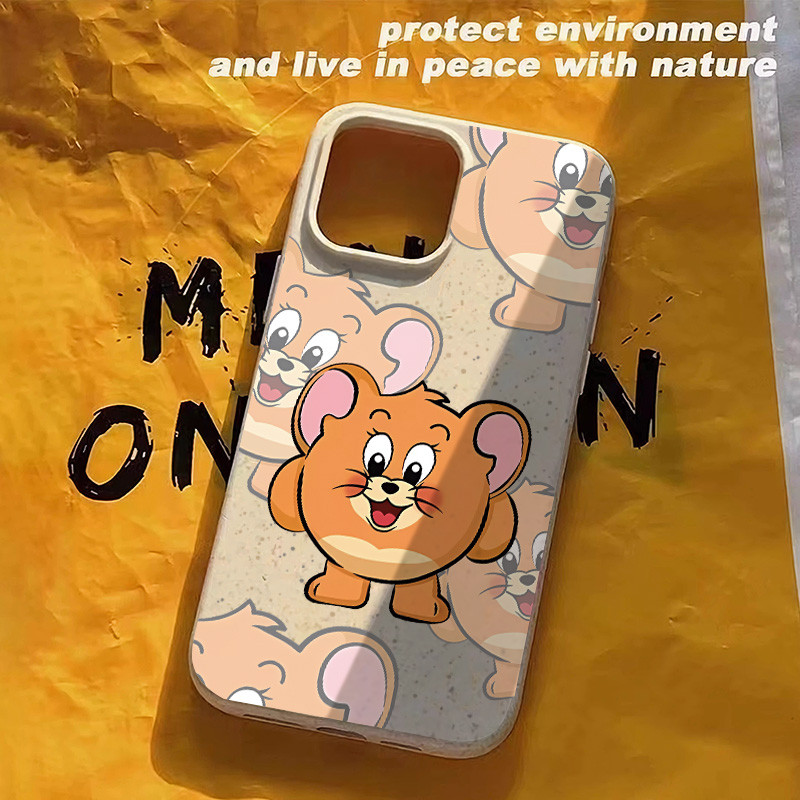 Cartoon Chubby Jerry Mouse Phone Case Comp…