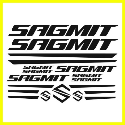 sagmit mtb frame design set vinyl cutout stickers | Shopee Philippines