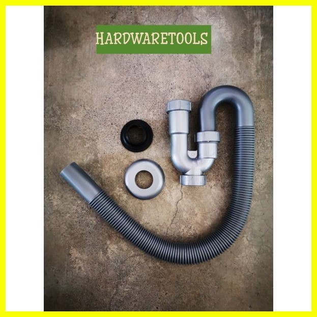 PVC P Trap 1 1/4 / Hose Drain / Flexible P Trap / Flexible Hose | Shopee Philippines