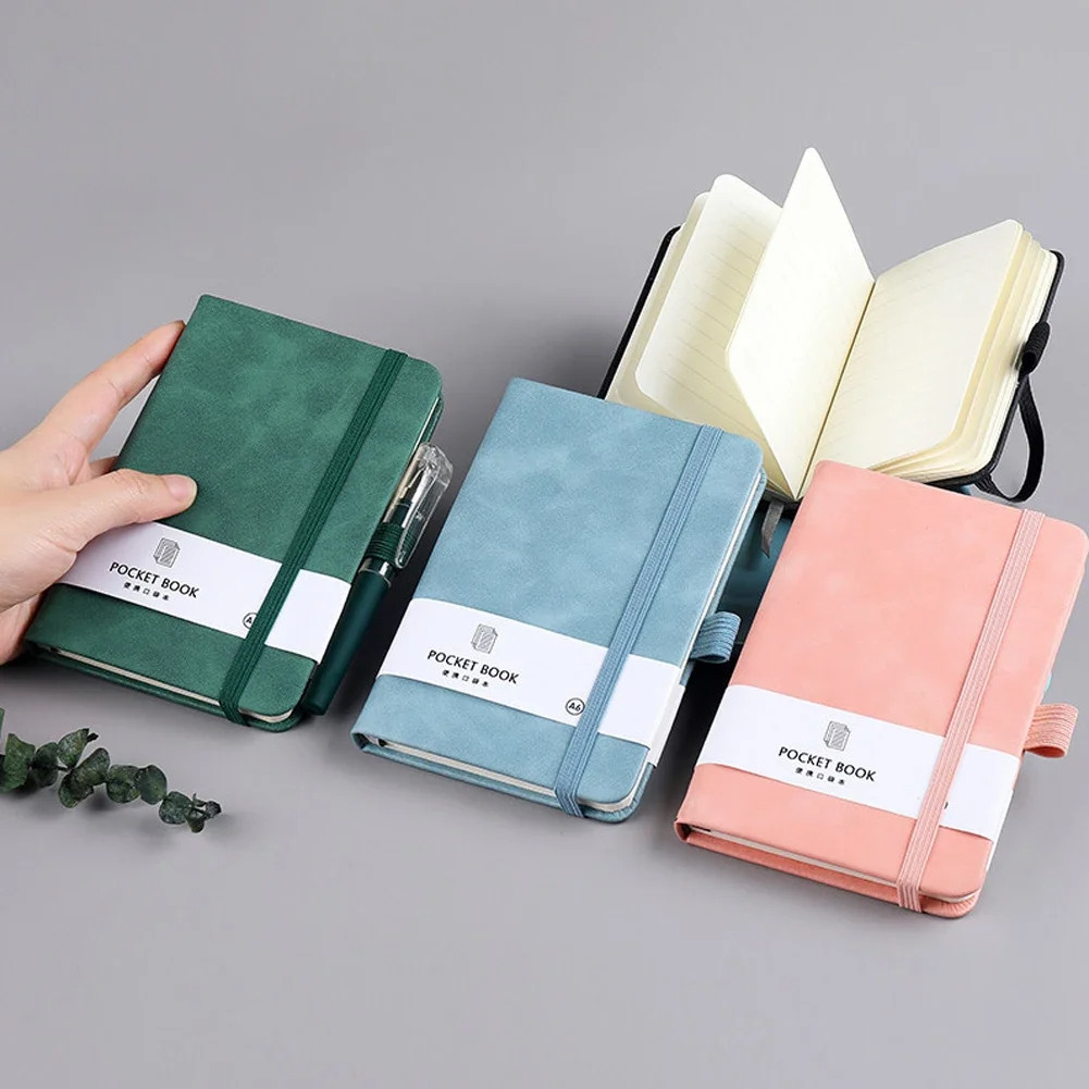 A7 Mini Notebook Portable Thick Diary Hand Book School Office Supplies ...