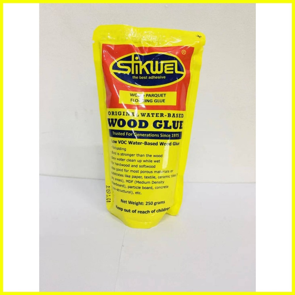 STICKWEL WOOD GLUE pouch 1/2L 1L | Shopee Philippines
