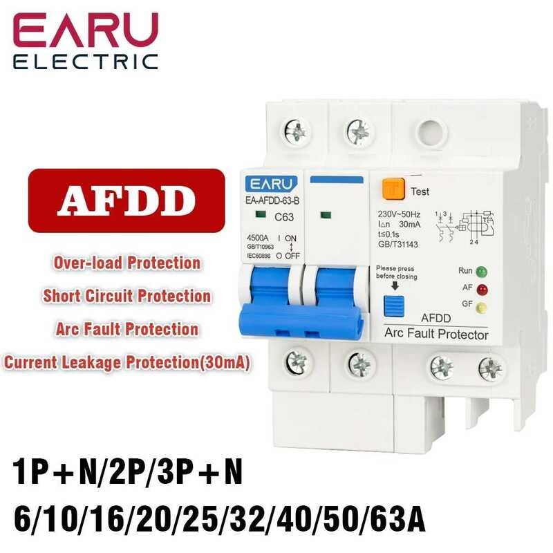 Switch Circuit AFDD Fault Arc Protector Breaker Main Switch RCBO MCB ...