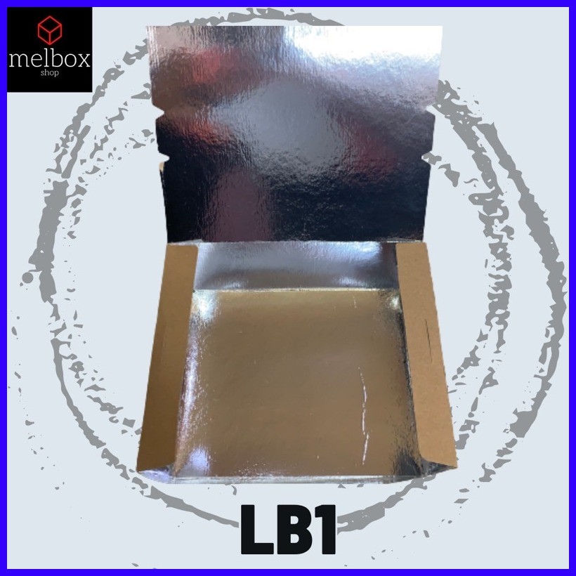 [50 pcs] LB1 Meal Box Take Out Box, Takoyaki, Tapsilog Silver Laminated ...