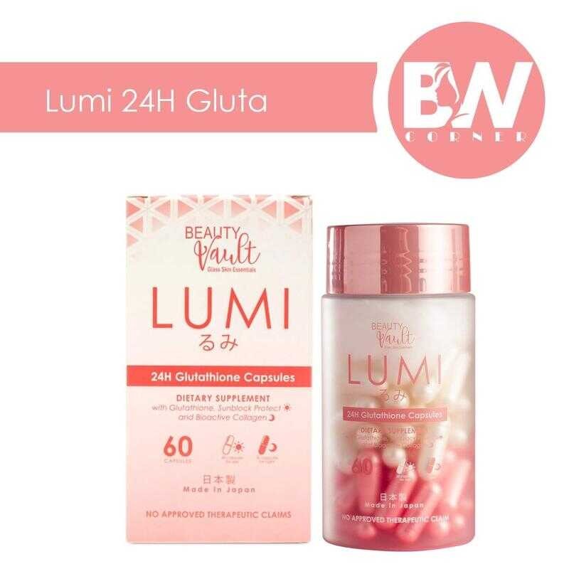 lumi glutathione price philippines BEAUTY VAULT 24H Capsules (60 Caps) 1 Box : Health & Household ensuring a full month of daily use 2 X Beauty Vault LUMI