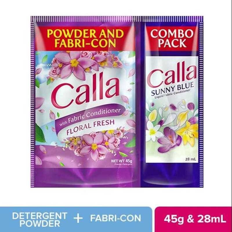 Calla Laundry Powder Hybrid Pack 45G+28Ml | Shopee Philippines