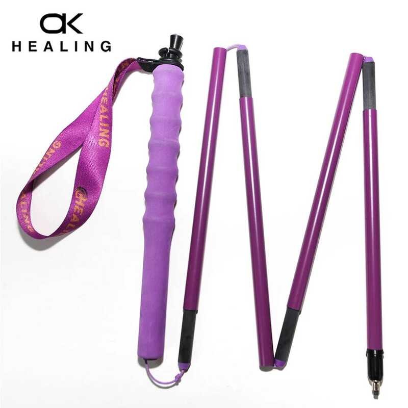 Hiking Poles Walking Stic T700 Ultra Carbon Fiber Collapsible Trekking ...