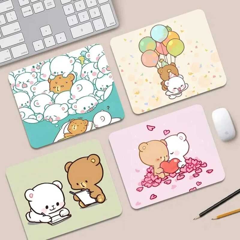 Slip Anti M Milk Cute Mocha Beardiy Office Computer Mat Table Keyboard ...