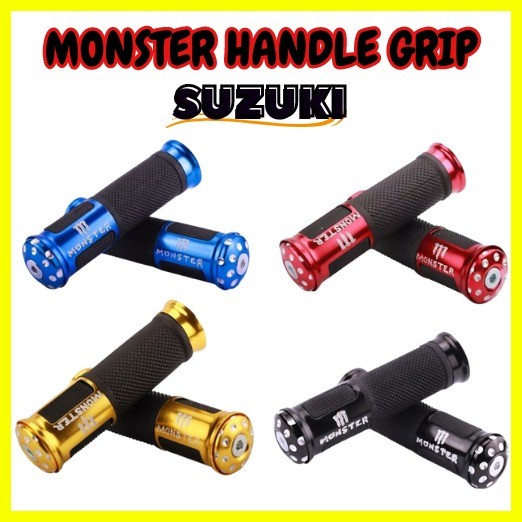 SUZUKI Raider R150 Fi Motorcycle Body Parts MONSTER Handle Grip ...