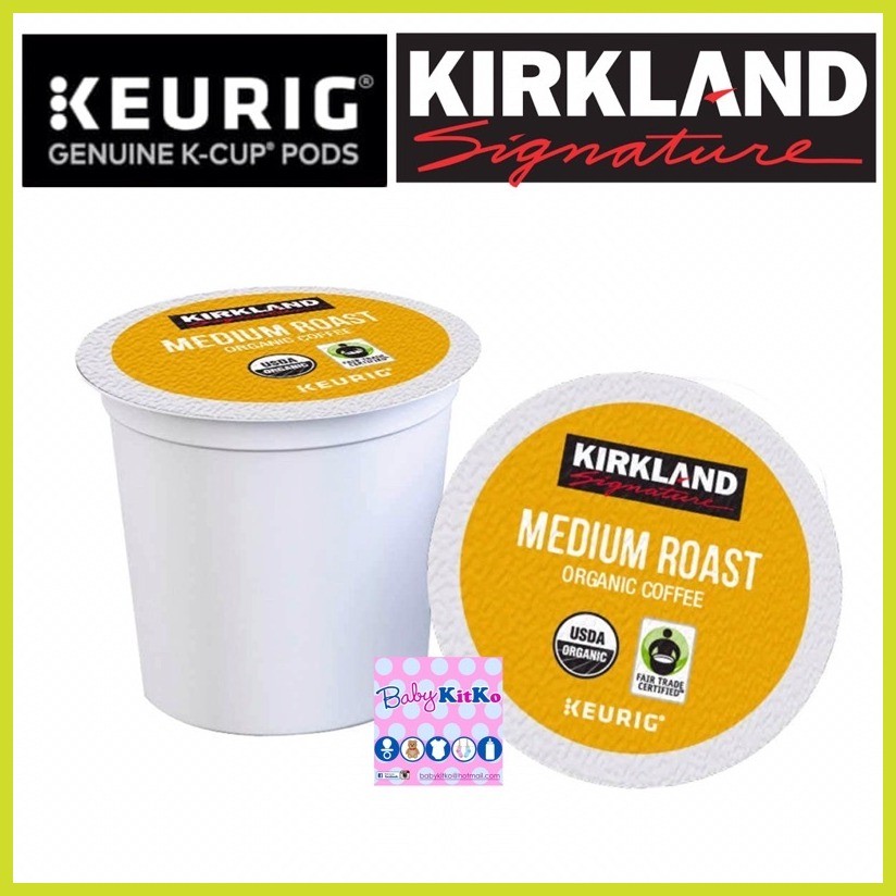 Organic Medium Kirkland K Cups Medium Roast ✟ ♚ ◠ Kirkland