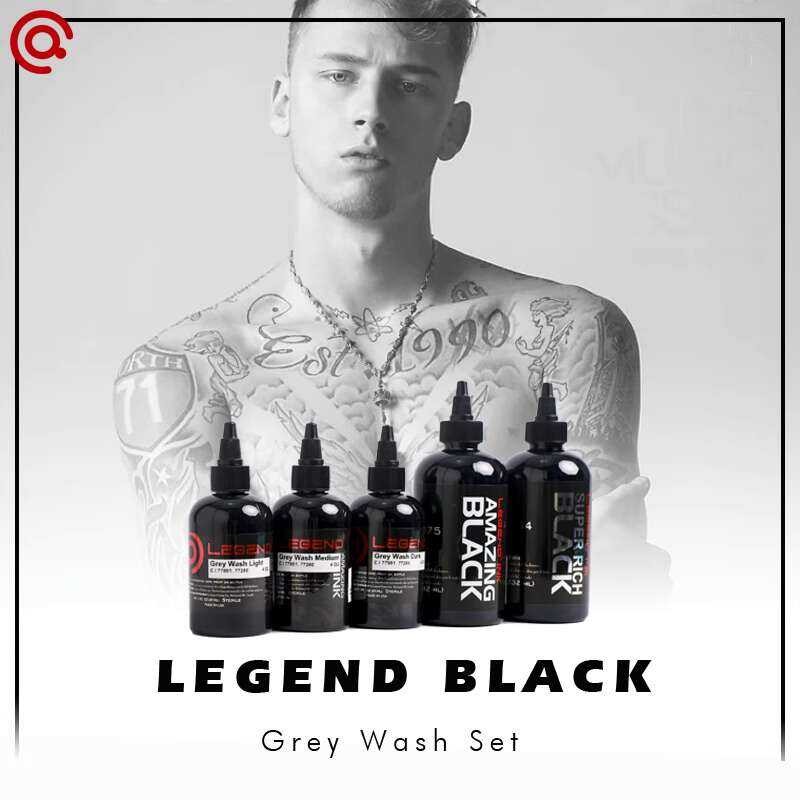 American Original Legendary Tattoo Ink Black Super Black Amazing Black ...