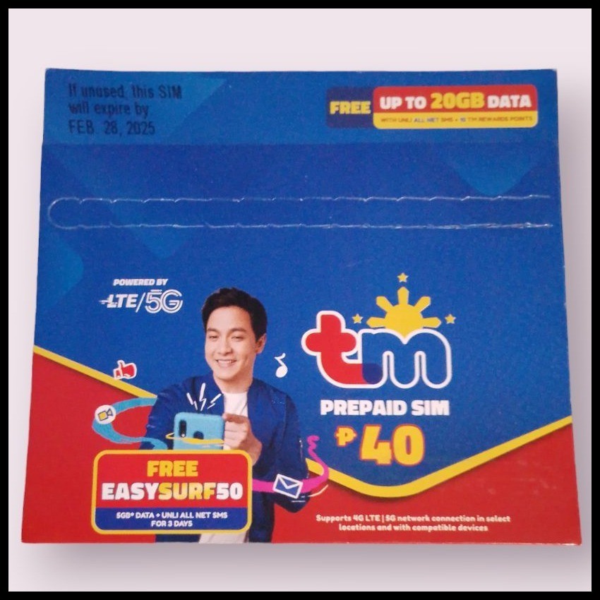 5G sim card DITO SMART TNT TM GLOBE ⊞ ℨ ⚘ ¤ | Shopee Philippines