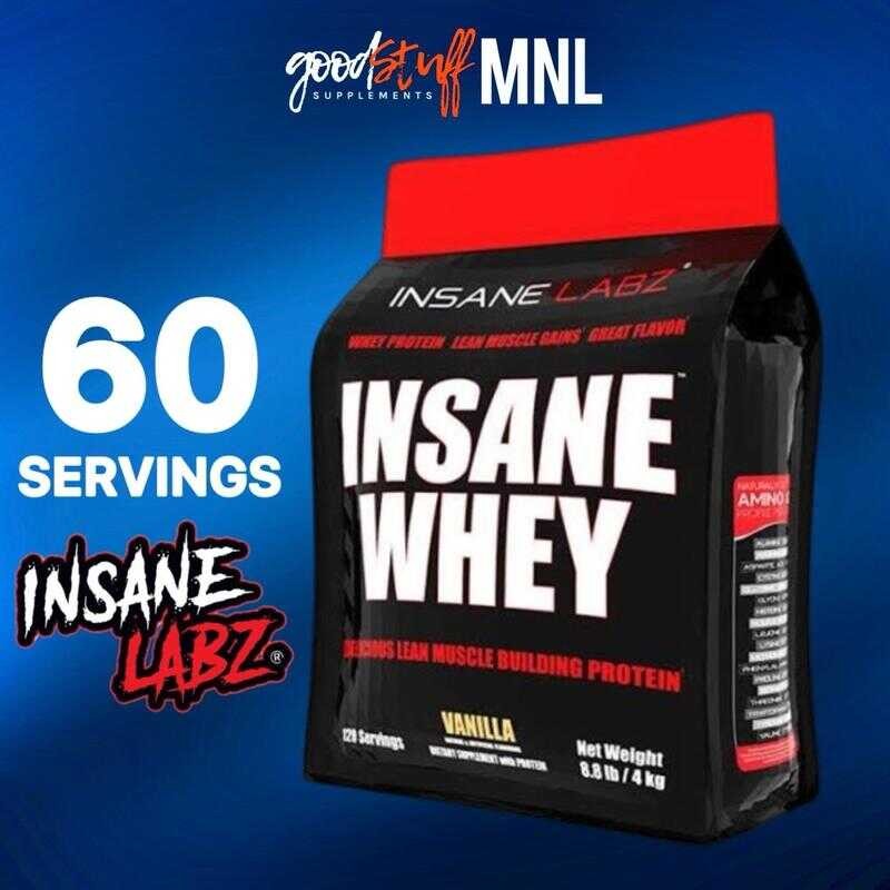 Insane Labz Whey Protein Powder, 60 Servings, 20G Of Protein ...