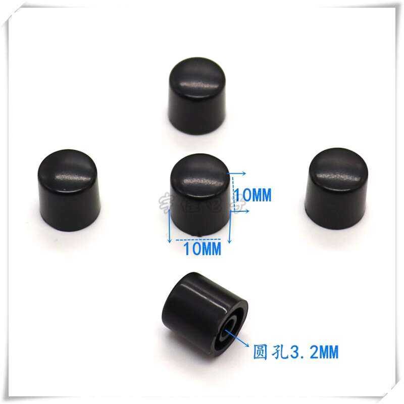 ¤ 10×10MM Self-locking Power Tact Switch Button Keycap Round Hole ...