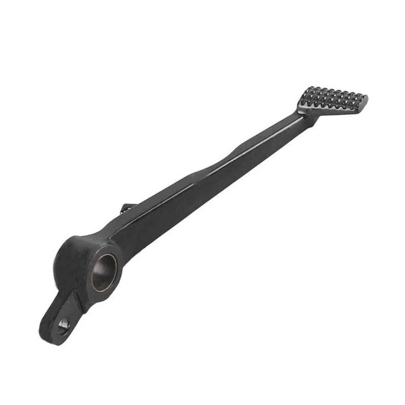 Rear Brake Pedal – Fit Kawasaki Ninja ZX6R 2005-2008, ZX10R 2004-2010, ZX636 2005-2006 – Aluminum, Silver