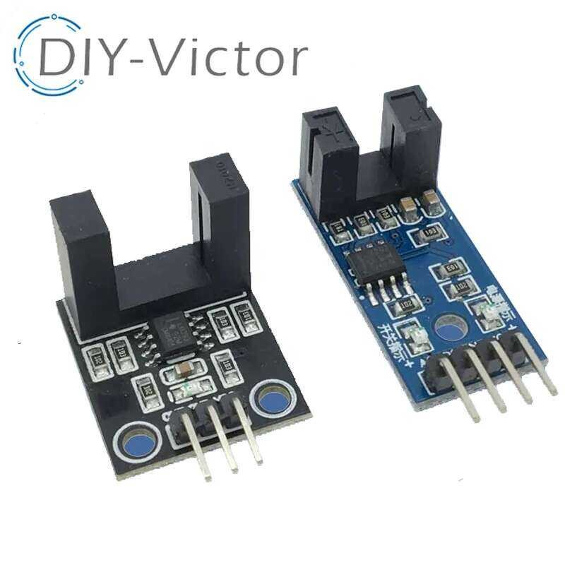 Slot Type IR Optocoupler Sensor Counter AVR PIC V Diy Kit Optical Speed ...