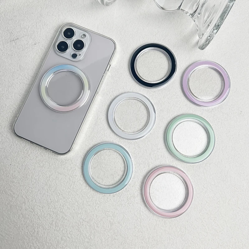 Round Popsocket Magnetic Base Sticker for IPhone 16 Pro Max Magsafe ...