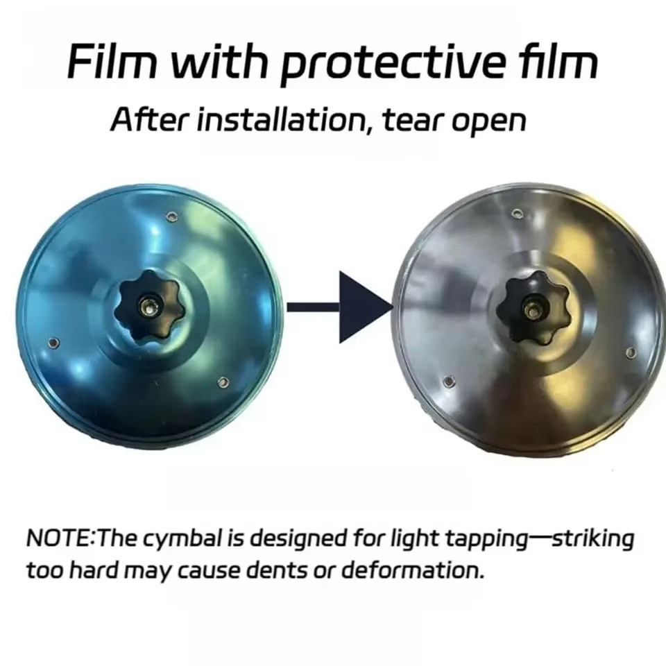 Creative Car Crash Cymbal Air Vent Mini Drum Car Drum Cymbal Air Vent ...
