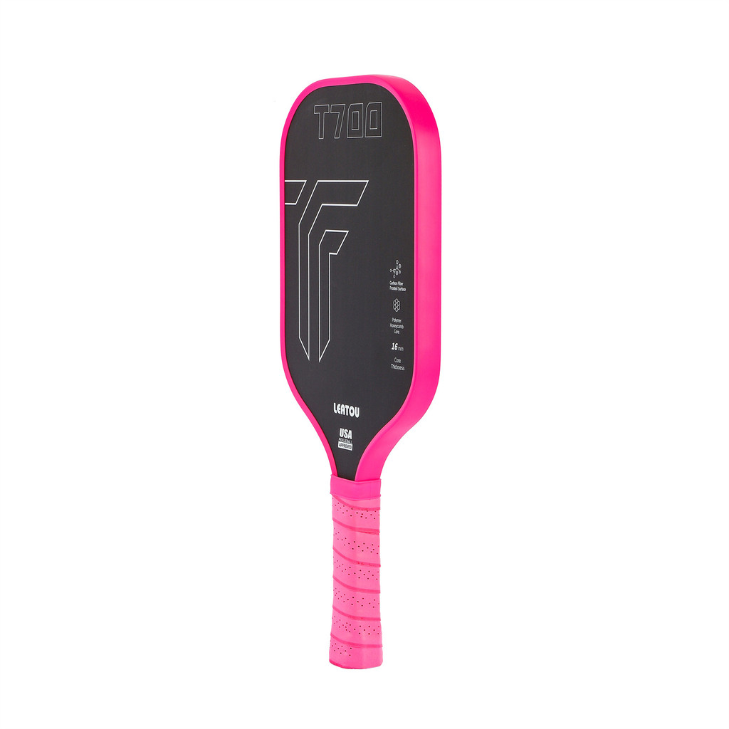 LEATOU Pickleball Paddle Toray T700 Carbon Fiber Pickleball Bat 16mm ...