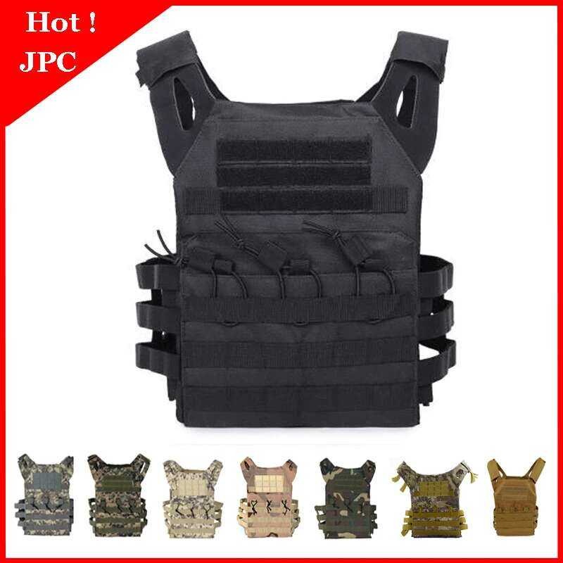 Hunting Tactical Body Armor JPC Molle Plate Carrier Outdoor CS Game ...