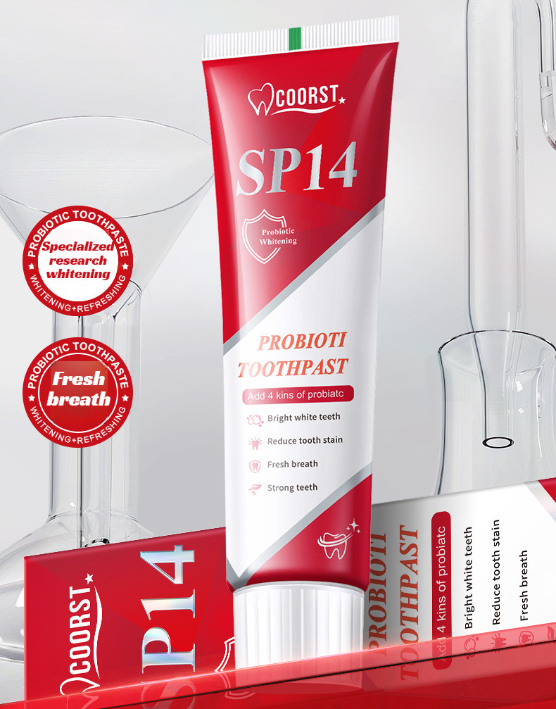 Yow White Toothpaste Fresh Breath Probiotics Brightening Teeth ...