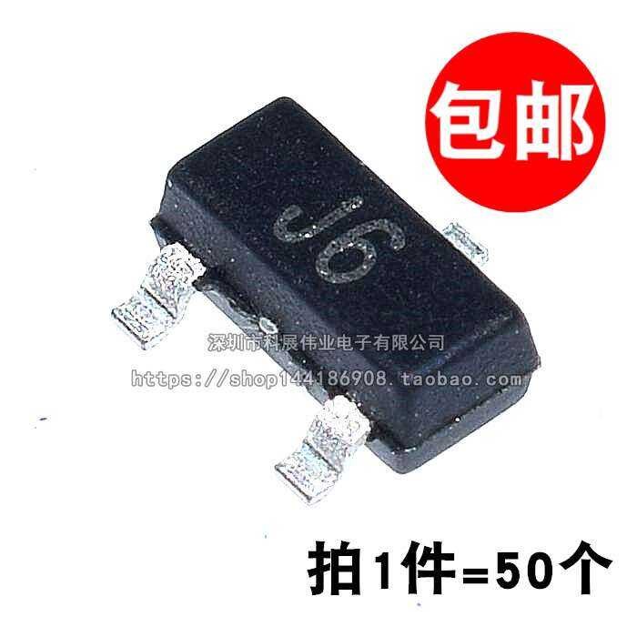 Surface Mount S9014 Marking J6 SOT-23 NPN Transistor (50 pieces ...