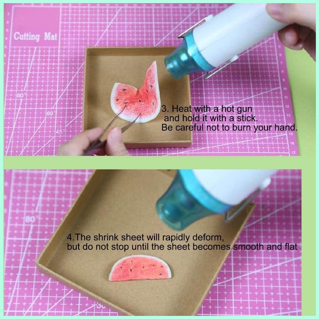 10 Pieces Heat Shrink Papers Printable Jewelry Making | Shopee Philippines